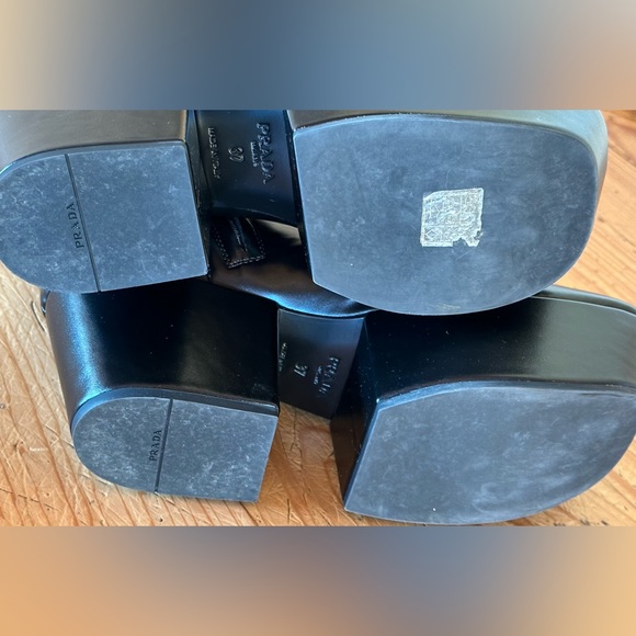 Prada Stretch Napa Over-The Knee Platform Boots - Picture 5 of 7